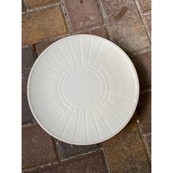 Salad Plates Country Living Cooper White, Set of 3 - Picture 2 of 4